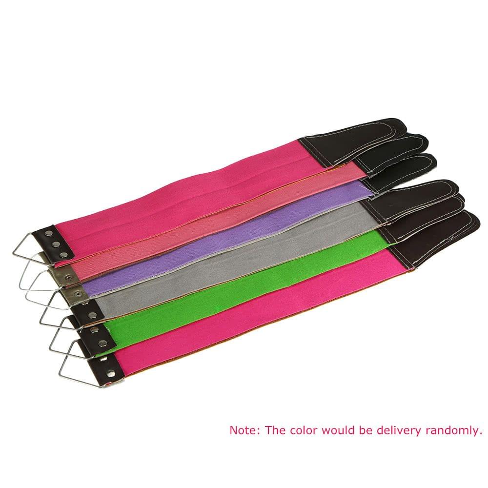 Canvas Sharpening Strop Men's Shaving Leather Strop Razor Strop for Barber Straight Cut Sharpening Strop Belt Color Randomly