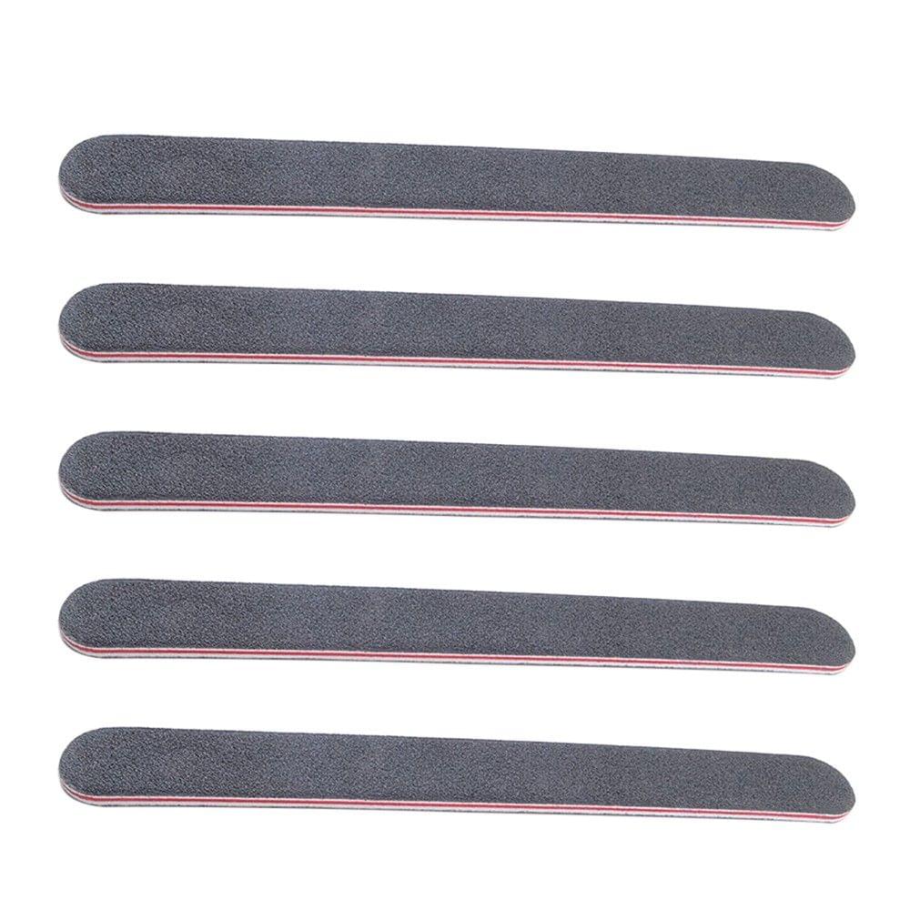 5pcs High Quality Sanding Nail File Buffer Black Nail Art Styling Tools Salon Manicure Tool Set Pedicure UV Gel Polish Nail Files