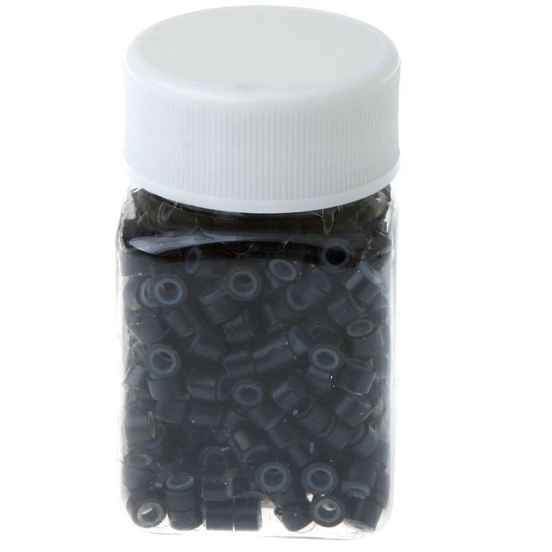 Black Silicone Micro Rings
