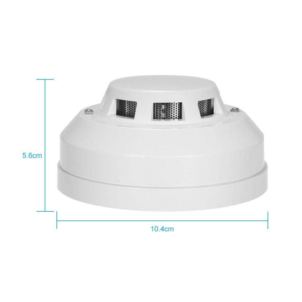Wired Photoelectric Smoke Detector High Sensitive Smoke Alarm Sensor