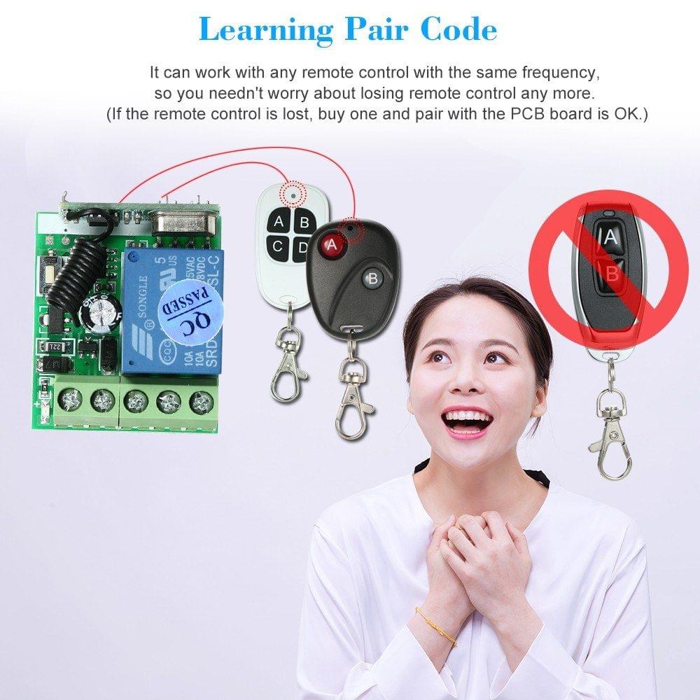 Universal Wireless Remote Control Switch