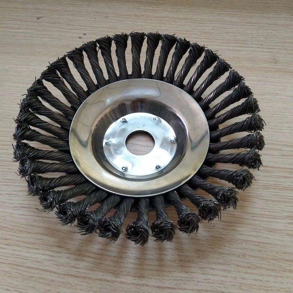 6/8Inch Steel Wire Wheel Grass Cutter Trimmer Parts