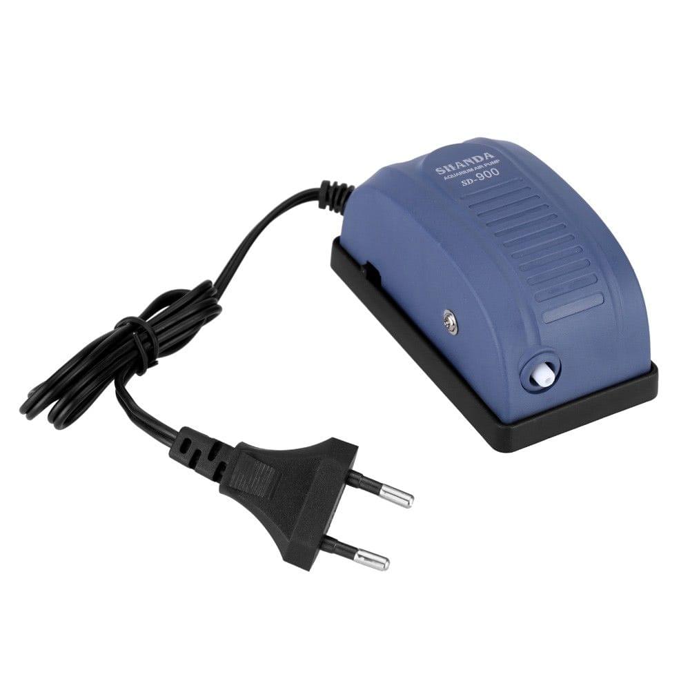 Mini Aquarium Air Oxygen Pump for Fish Turtle Tank Super Silent Adjustable 1.2W 220-240V Airpump