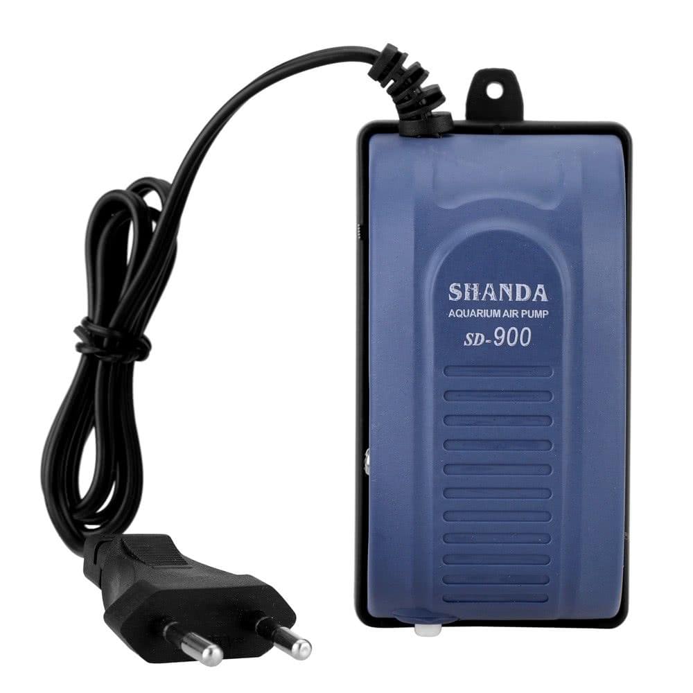 Mini Aquarium Air Oxygen Pump for Fish Turtle Tank Super Silent Adjustable 1.2W 220-240V Airpump