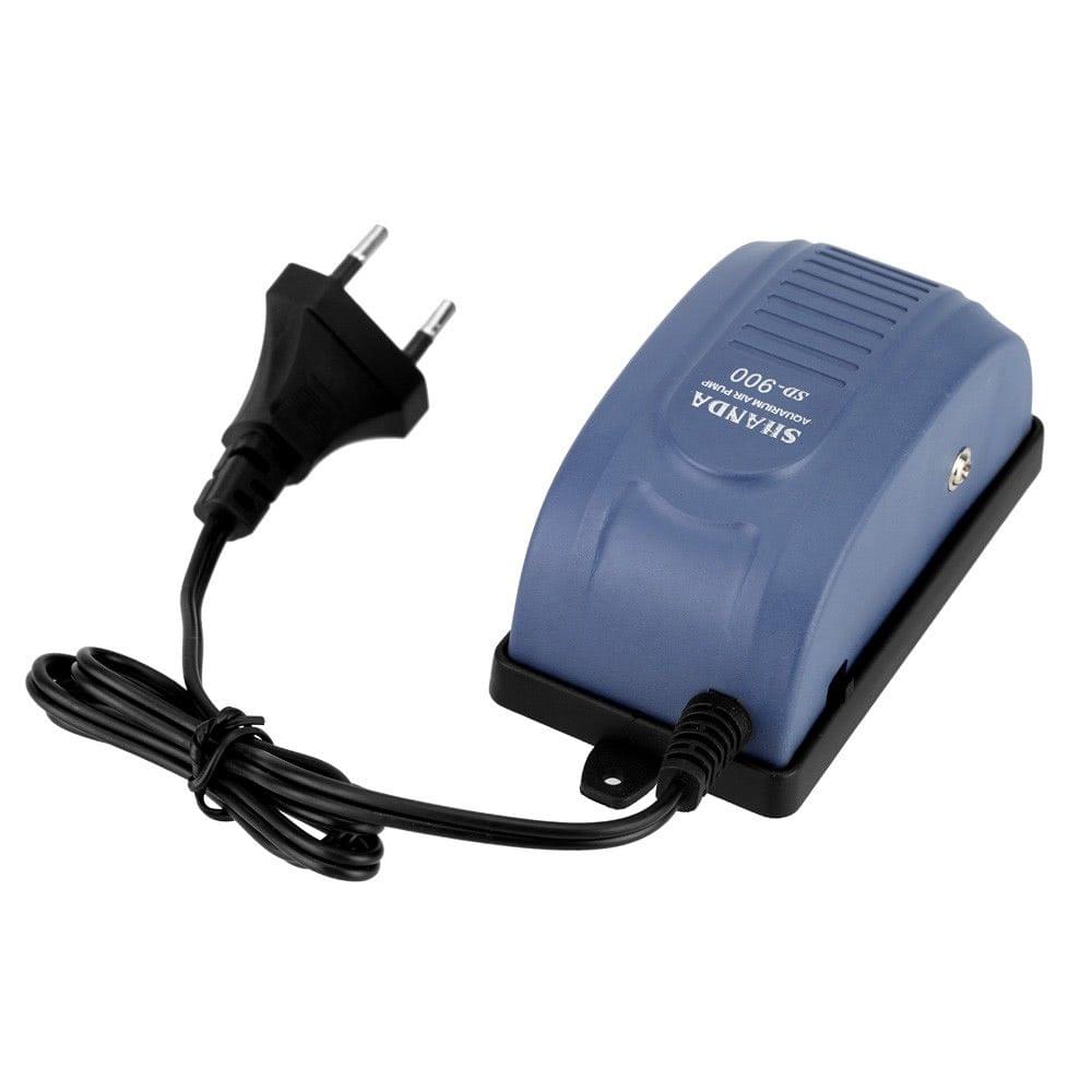 Mini Aquarium Air Oxygen Pump for Fish Turtle Tank Super Silent Adjustable 1.2W 220-240V Airpump