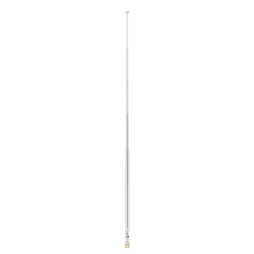 Telescopic FM Radio Antenna 7 Sections Chromium-plating Copper Antenna 180? Rotatable