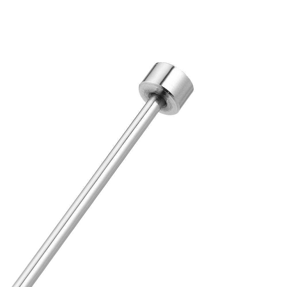 Telescopic FM Radio Antenna 7 Sections Chromium-plating Copper Antenna 180? Rotatable