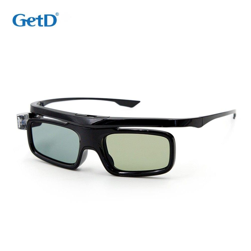 GL1800 Projector 3D Glasses Active Shutter Rechargeable DLP-Link for All 3D DLP Projectors Optama Acer BenQ ViewSonic Sharp Dell