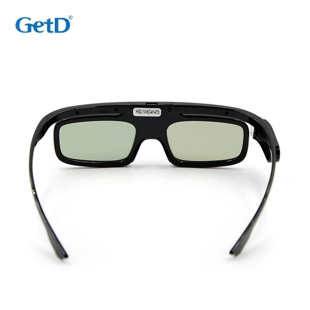 GL1800 Projector 3D Glasses Active Shutter Rechargeable DLP-Link for All 3D DLP Projectors Optama Acer BenQ ViewSonic Sharp Dell