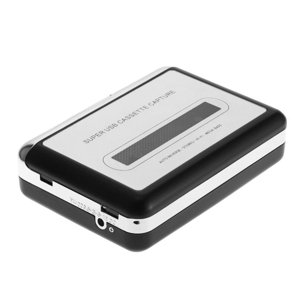 ezcap USB Cassette Capture Tape-to-MP3 Converter with Earphone