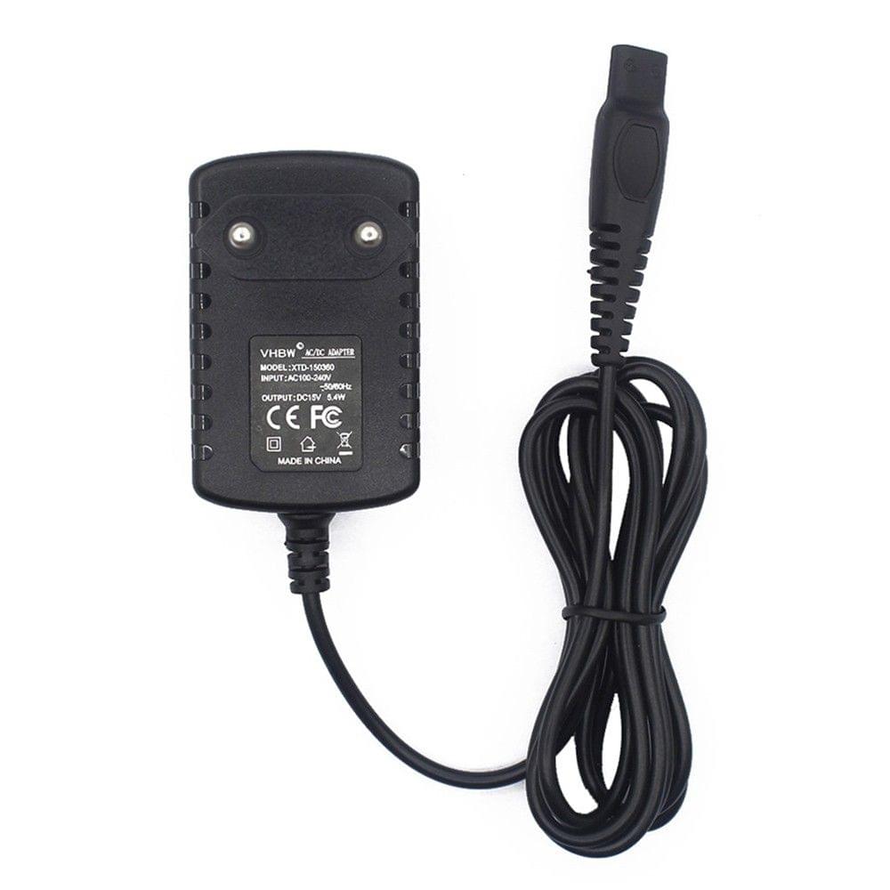 15V Shaver Charger Adapter Power Supply for Philips Norelco Multigroom Series HQ8505 AT790