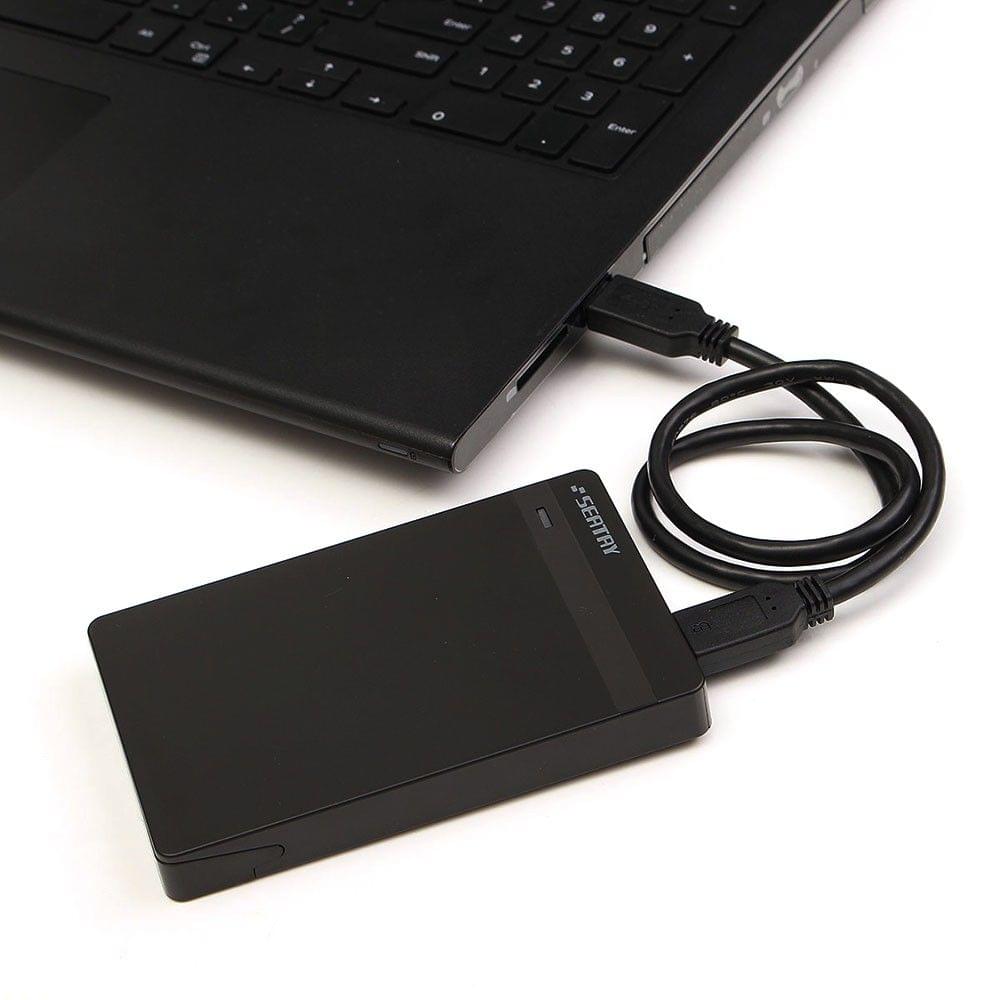 2.5" SATA USB 3.0 2TB External Hard Drives Portable Desktop Mobile (Hard Disk Box)