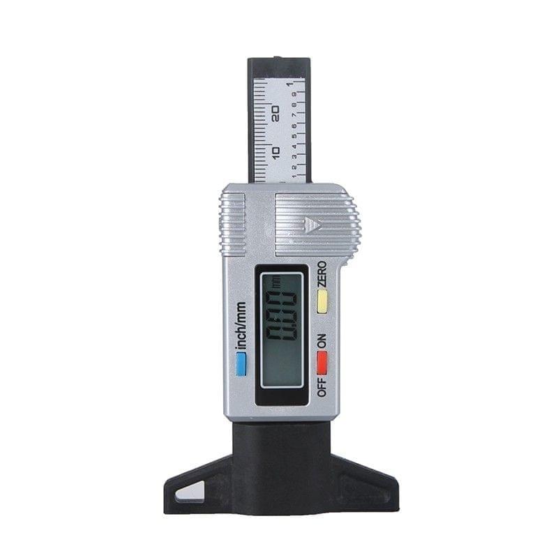 Digital LCD Tyre Tire Tread Depth Gauge 0-25.4mm Metric/inch