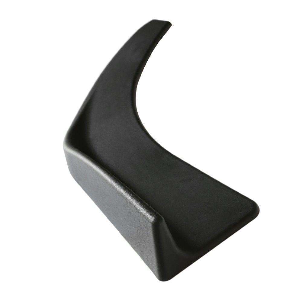 504# Universal Car Front Body Shovel Deflector Spoiler Lip Splitter Diffuser Bumper Canard Body Shovels ABS 2Pcs