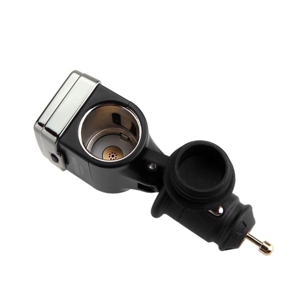 Steelmate TP-79 DIY Wireless TPMS Tire Pressure Monitoring System with Adjustable LCD Display Cigarette Plug Diverter 4 External Sensors Bar Unit