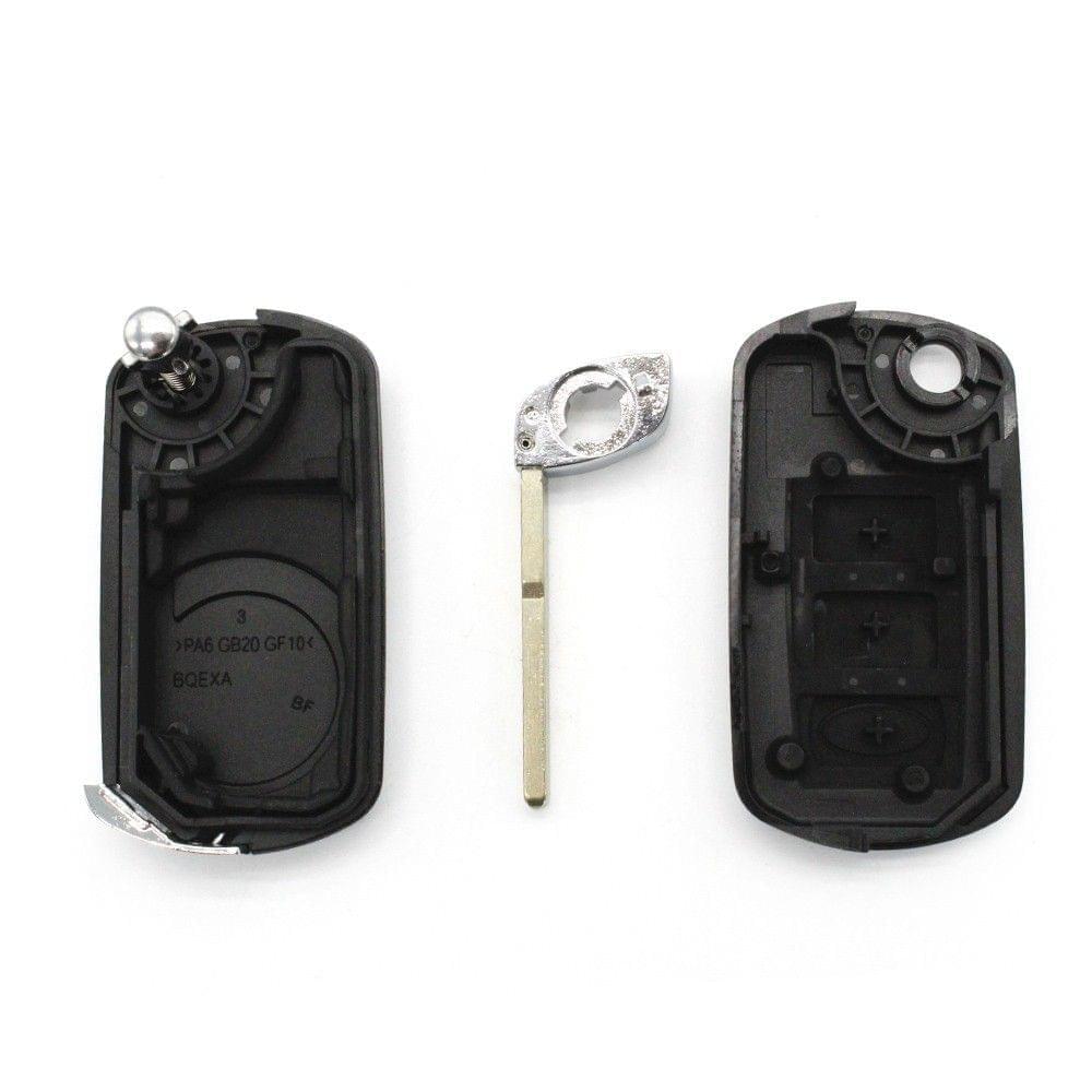 3 Buttons BTN Remote Key Fob Case Fit for Range Rover LR3 2005 2006 2007 2008 2009