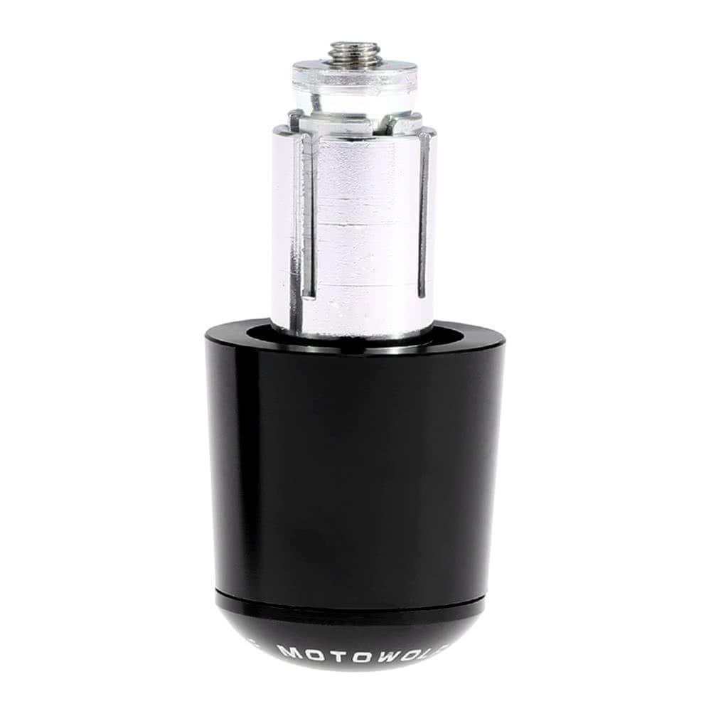 Pair of Universal Motorcycle Motorbike Aluminum Handlebar Bar Ends Plugs Grip Caps