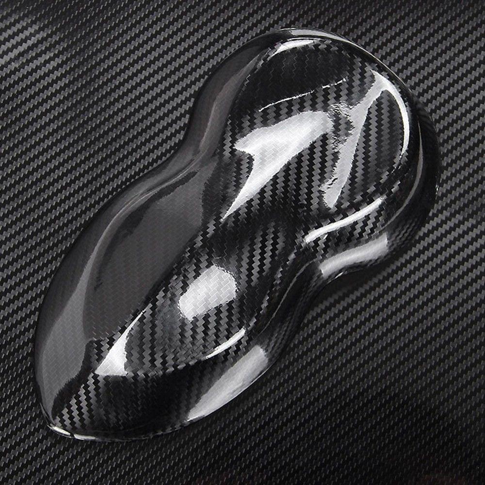 Black 5D Vinyl Film Carbon Fiber Car Wrap Film Carbon Fiber Car Sticker Accessory Auto Film