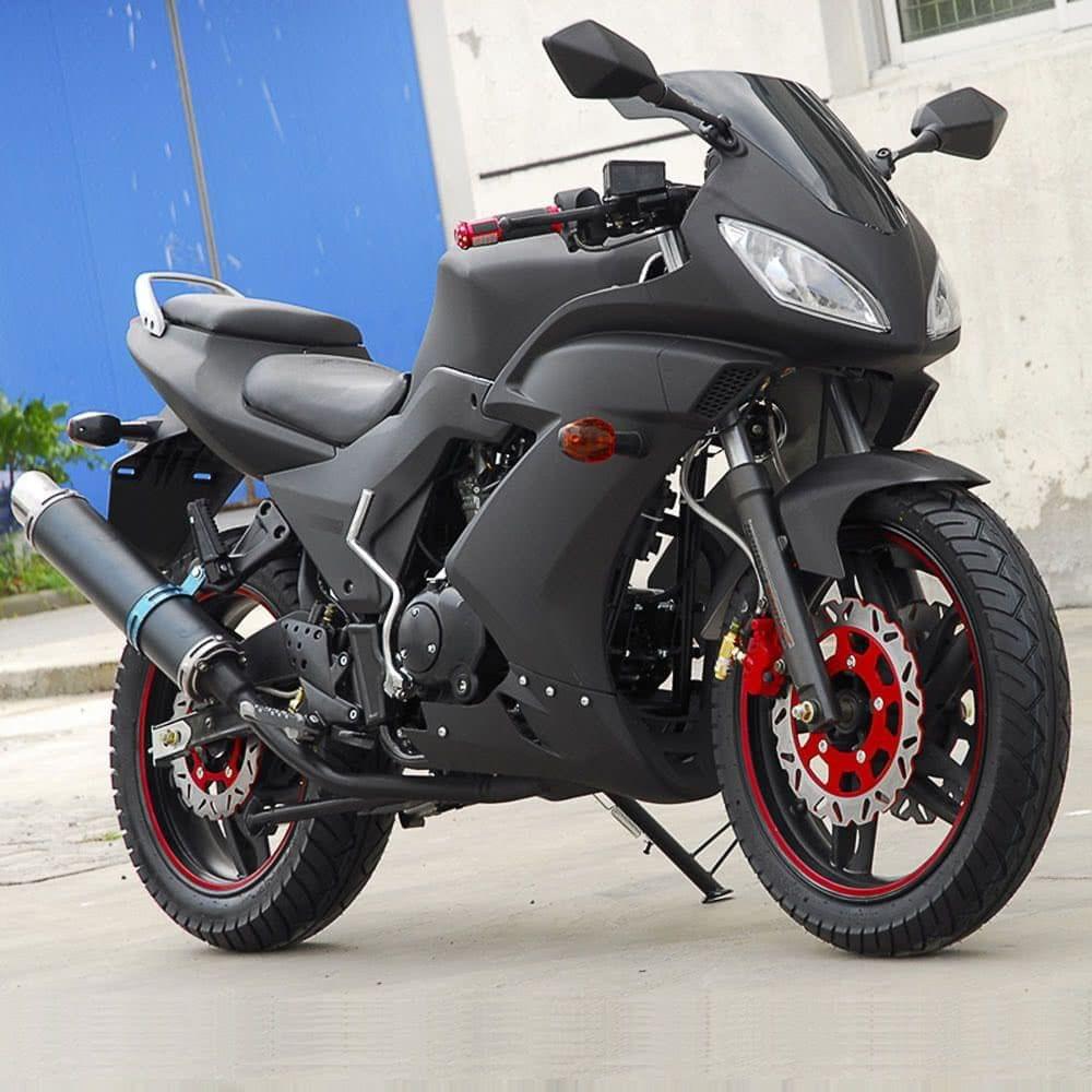 One Pair of Rear View Mirror Side View Mirrors Universal for Motorcycle Racing Bike ATV