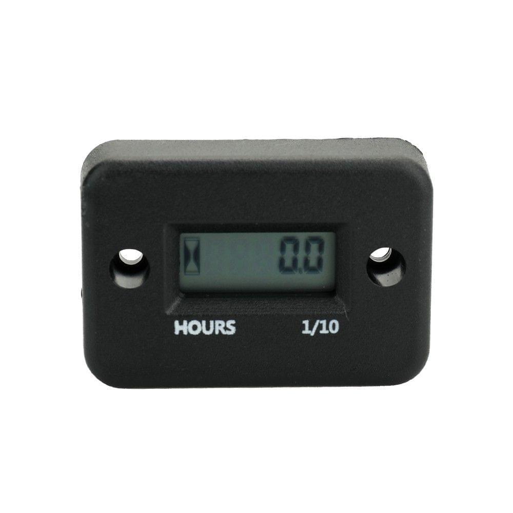 Waterproof LCD Digital Display Engine Tach Hour Meter Motor Sroke Engine Car Motorcycle Boat Speedometer