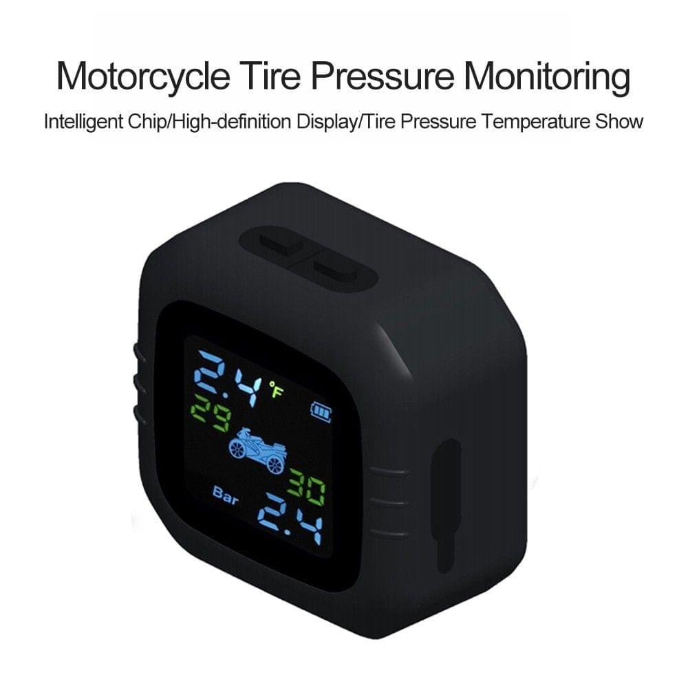 Moto Waterproof Cordless TPMS Motorcycle Tire Pressure Monitoring System