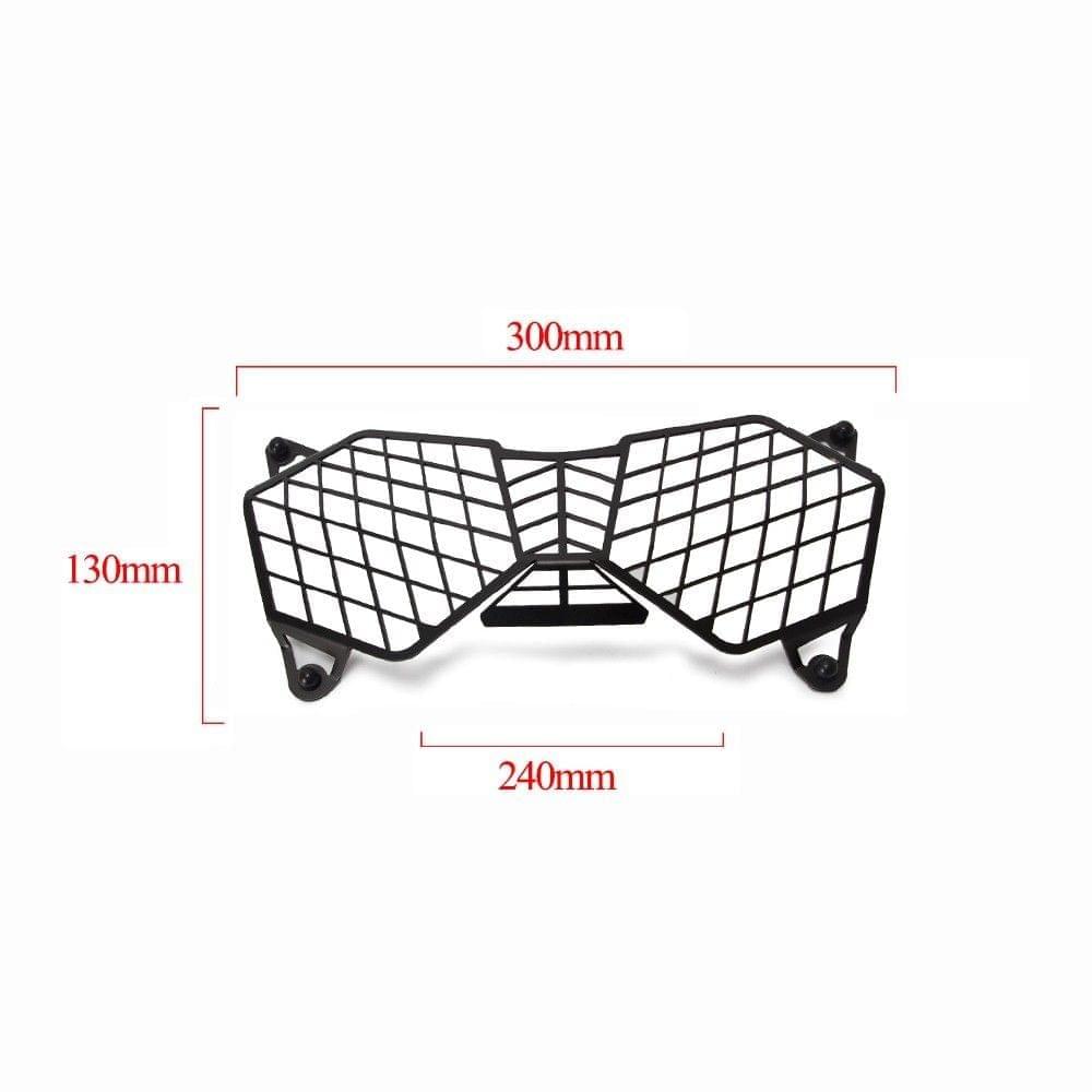 Motorcycle Headlight Headlamp Guard Protective Grill Cover