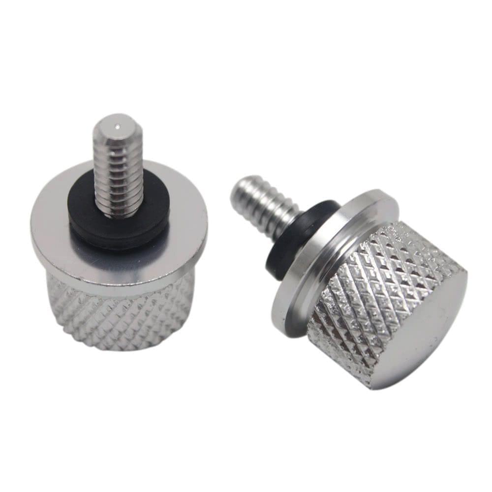 6mm Motorbike Knurled Seat Screw Bolt Rear Quick Mount Bolt for Motorcycle Harley Davidson