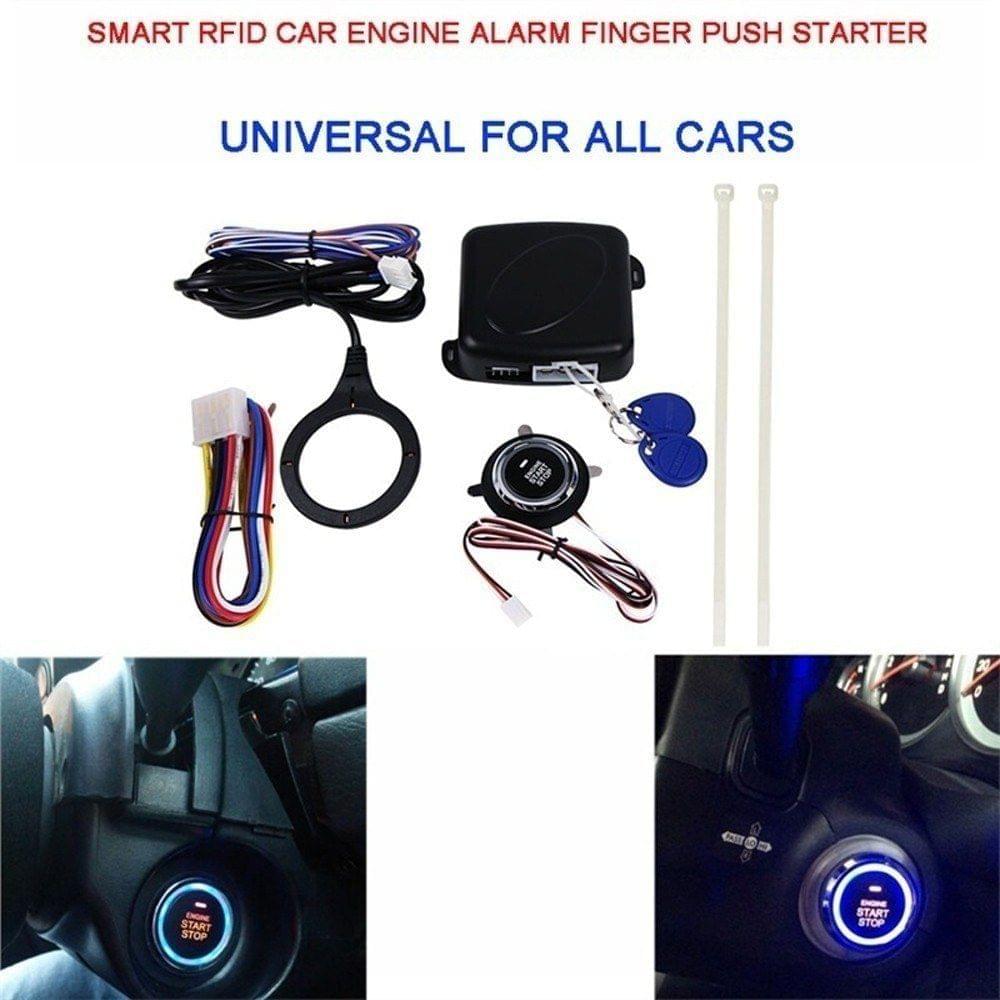 Universal Design 12V Car Engine Press Start Button RFID Lock Ignition Starter
