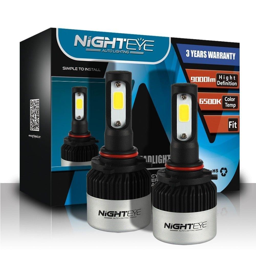 Nighteye 72W 9000lm 9005 light headlight driving fog bulb lamp white