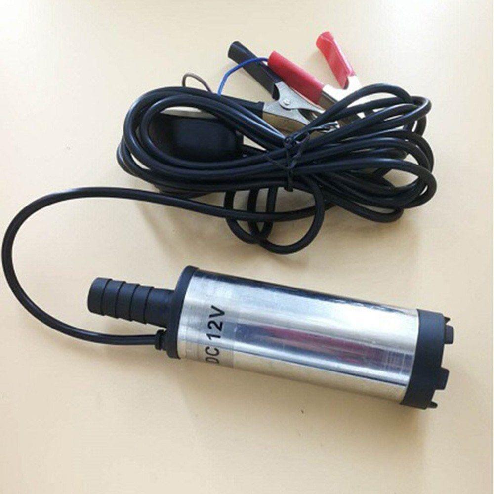 38mm 12V/24V DC Diesel Fuel Water Oil Car Camping Pump
