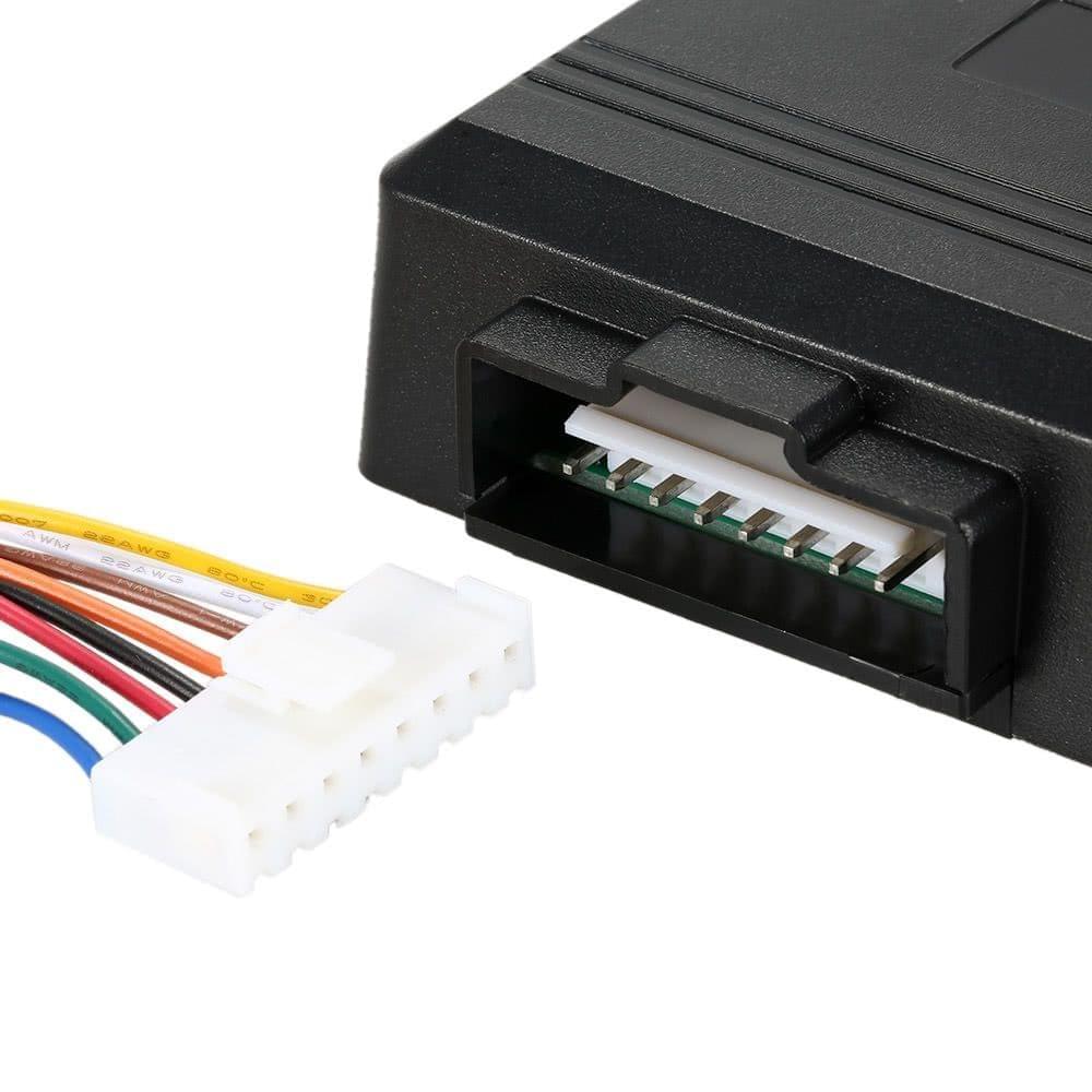 Auto side mirror folding system