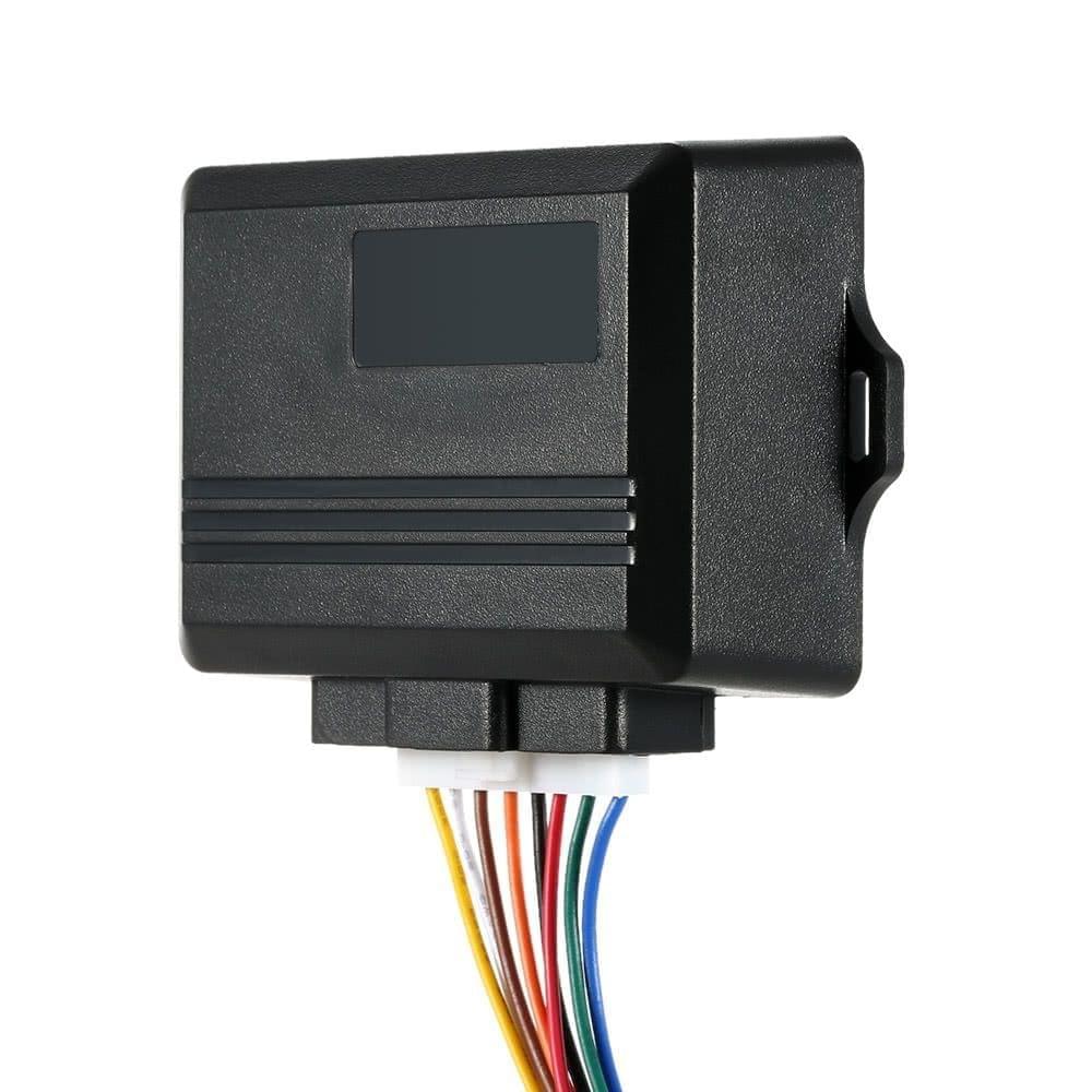 Auto side mirror folding system