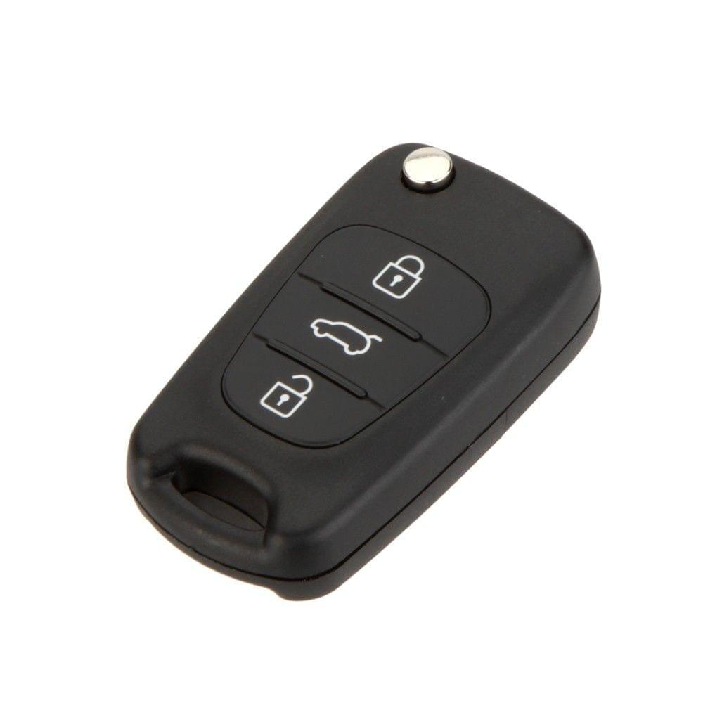 Folding Car Remote Key Shell Case for HYUNDAI i20 i30 Flip Fob 3 Botton