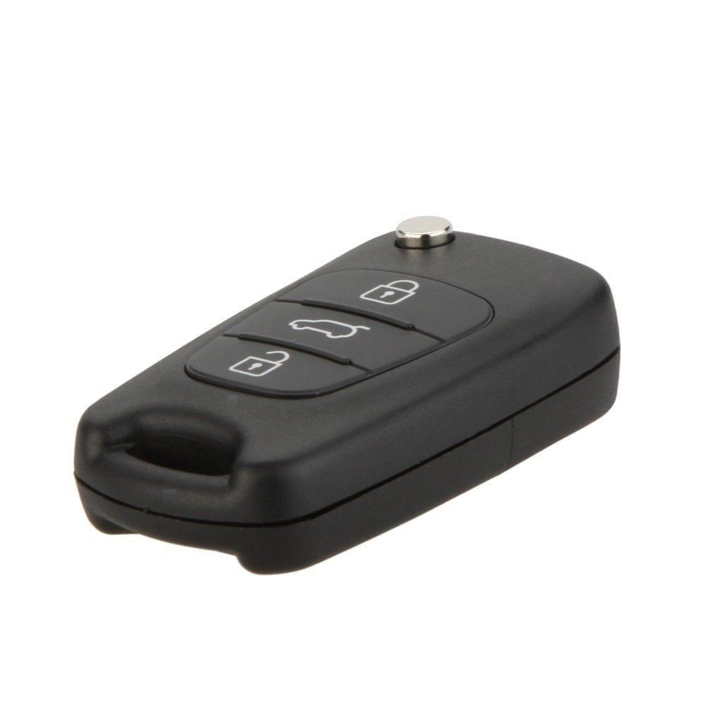 Folding Car Remote Key Shell Case for HYUNDAI i20 i30 Flip Fob 3 Botton