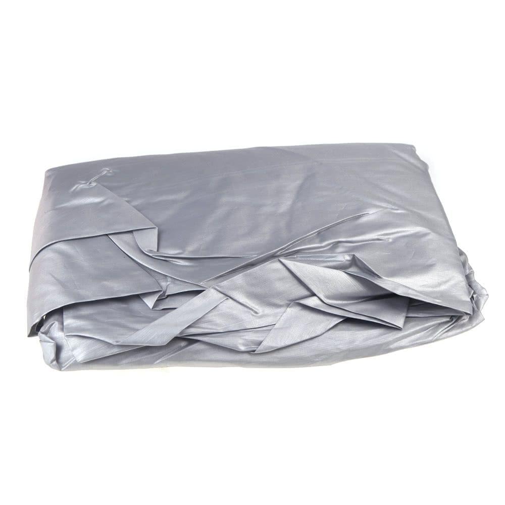 Prevent Heat Cold Sun Rain Snow Car Cover Half PVC Coating Cover Size M 270 * 150cm