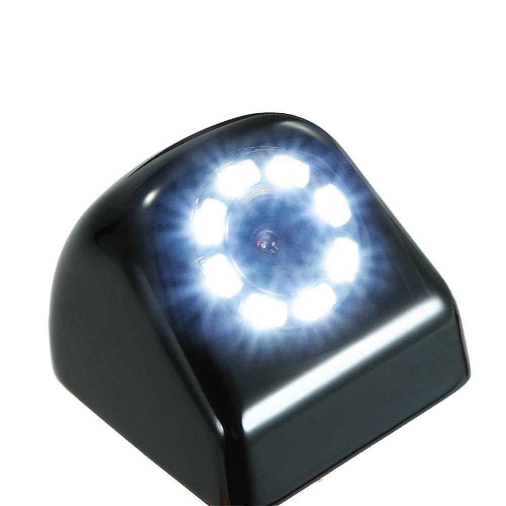 Waterproof Car Rear View Camera with 8 LED Night Vision Parking Assistance