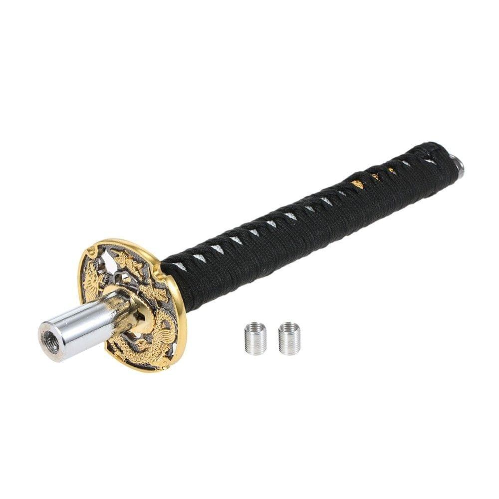 Car Gear Stick Knob Automatic Manual Shifter Lever Head Samurai Sword Gear Shifting Knob Fits Most Cars