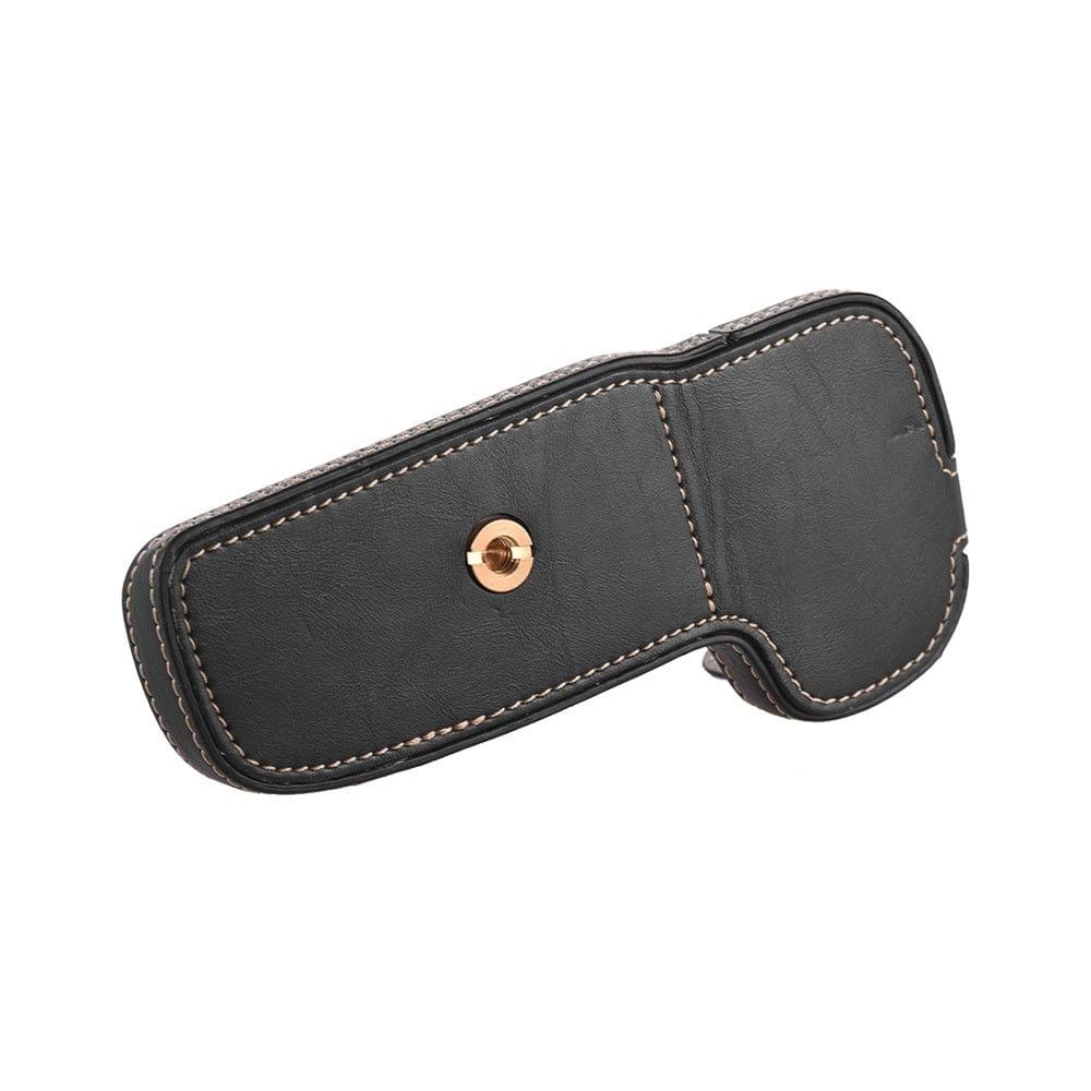 PU Leather Camera Half Case Grip for Ca150n EOS 5D3 5D4 Camera Bottom Cover Grip for EOS 5D Mark III/ 5D Mark IV