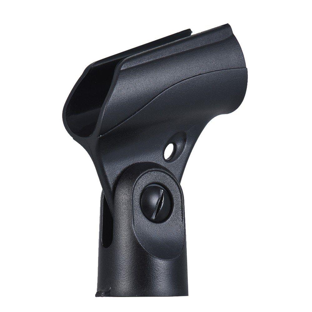 M-7 Plastic Mic Clip Wireless Microphone Holder ?22mm Adjustable Tilting Angle for All 22mm Diameter Handheld Transmitters Microphones