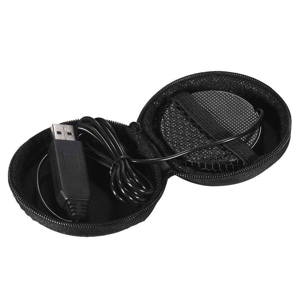 Desktop Omni-directional Microphone with USB Port for Computers Laptops Portable High Sensitivity Mic for Conference Meeting Video Distance Education