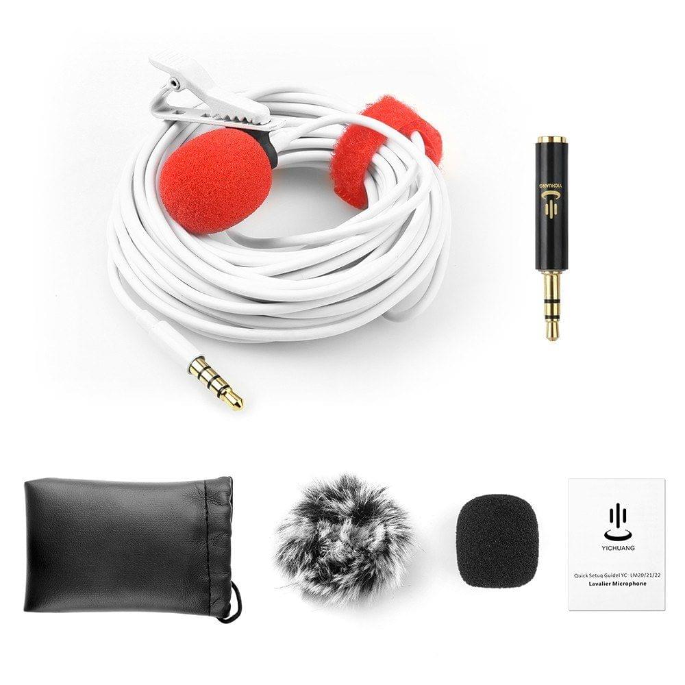 Professional Omni-directional Clip-on Lavalier Microphone