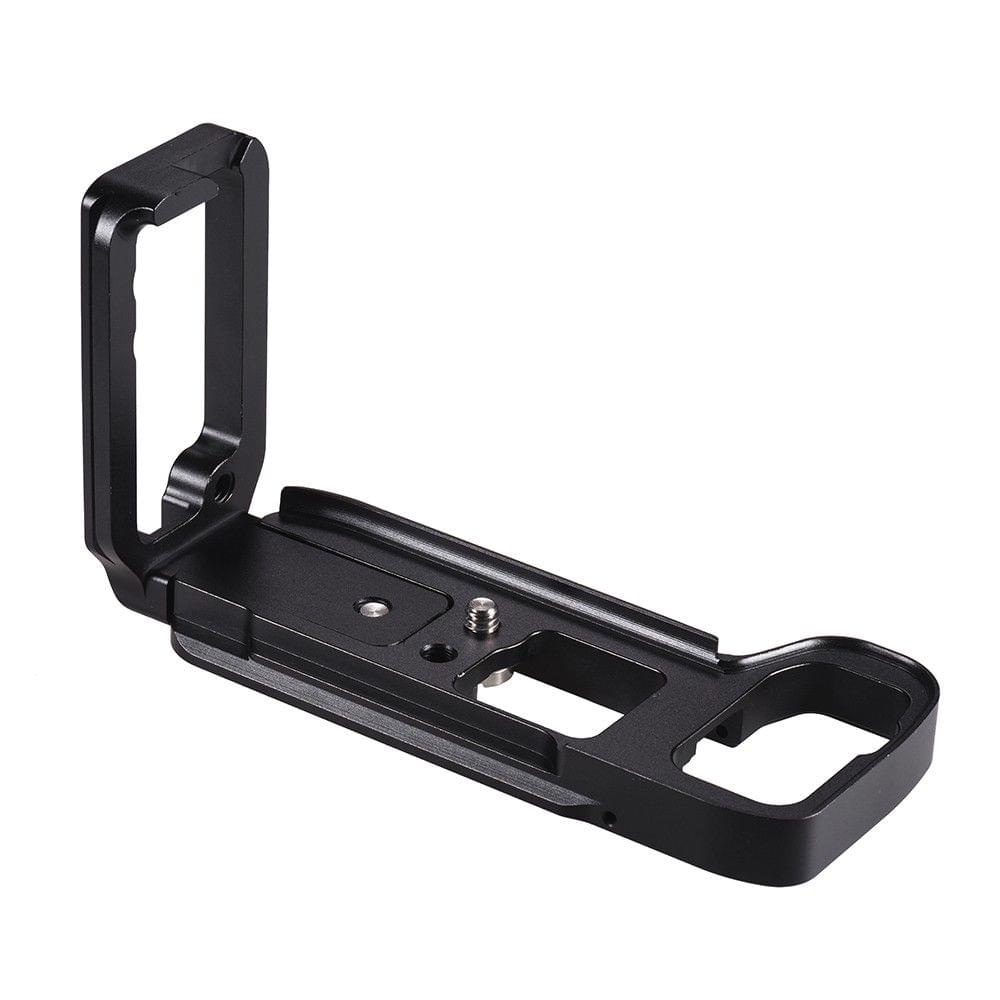 Andoer L Shape QR Quick Release Plate Camera Cage Accessory Bracket Aluminum Alloy for Sony A73/ A7R3/ A7M3/ A9