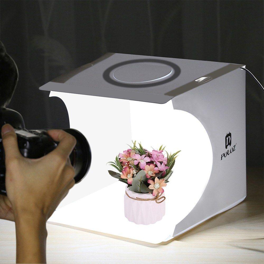 PULUZ Mini Folding Lightbox Photo Background Kit