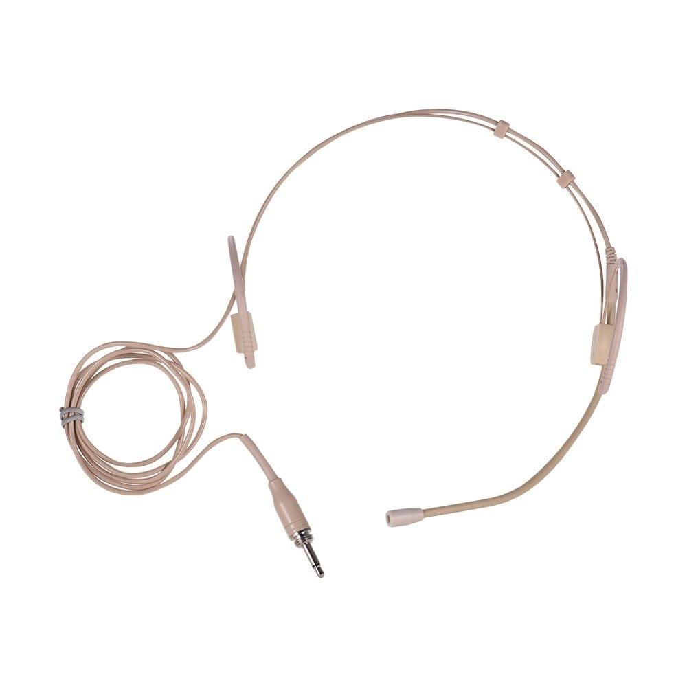 Lightweight Headworn Headset Microphone Condenser Mic 3.5mm Plug for Smartphone DSLR Camera Camcorder Computer PC Laptop