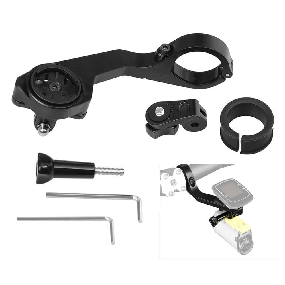 Andoer 25.4/31.8mm Out-front Bike Mount for Garmin Edge 1000/800/810/200/500/510 for GoPro