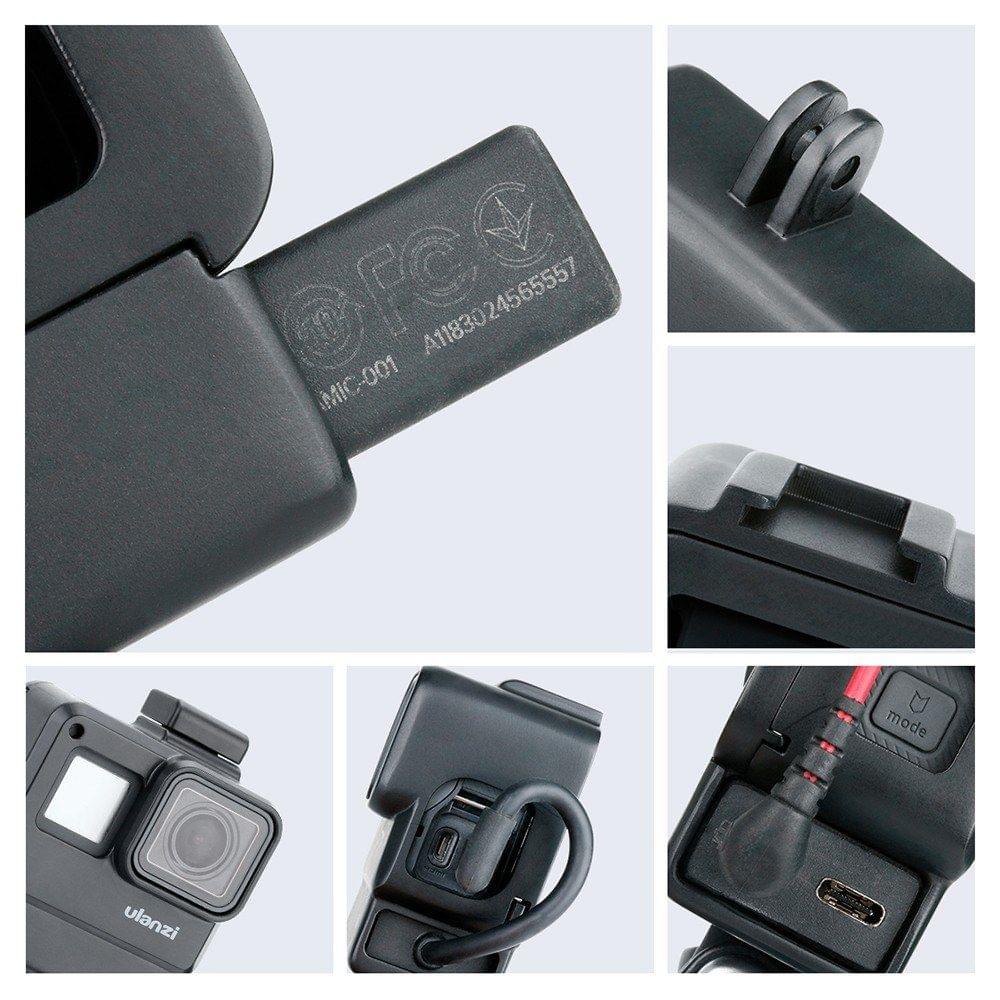 Ulanzi V2 Vlog Case Action Camera Housing Shell Vlogging Cage Frame