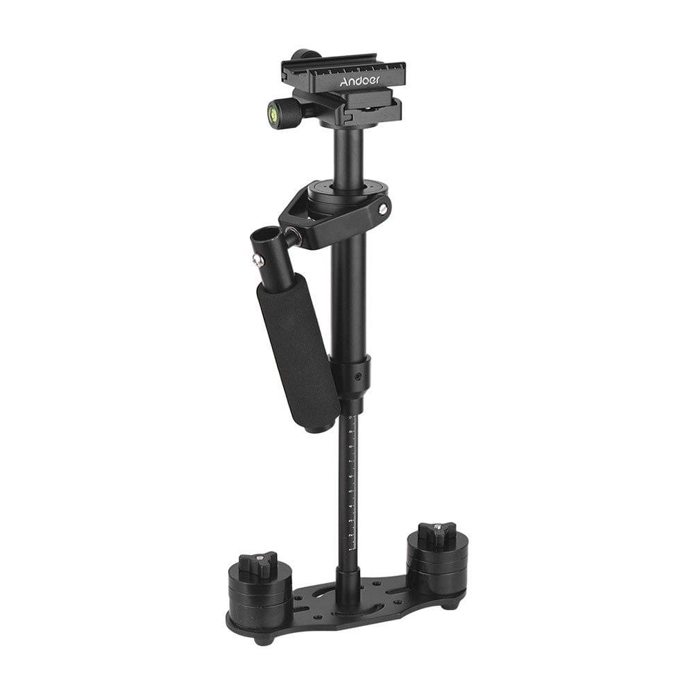 Andoer Professional Handheld Camera Gimbal Stabilizer with Quick Release Plate 1/4 Inch Screw for DSLR DV Video Cameras Camcorders GoPro Max. Load Capacity 1.5KG