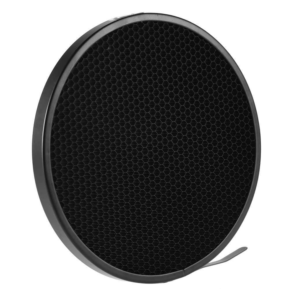 Photo Studio 16.8cm 40 Degree Honeycomb Grid for 7" Standard Reflector Diffuser Lamp Shade Dish
