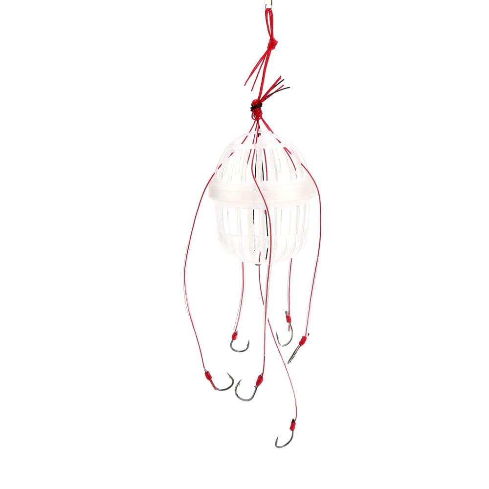 Sea Monster with 6 Strong Fishing Hooks Fishing Tackle