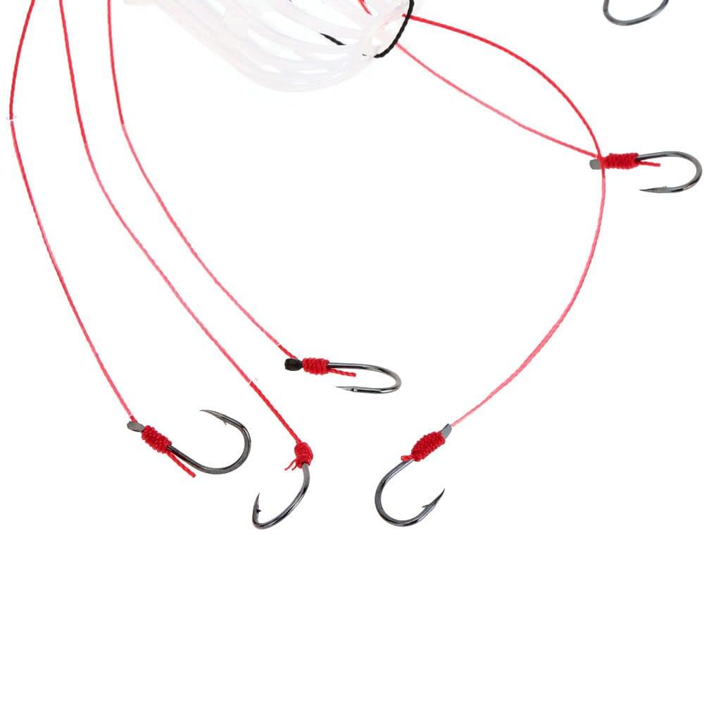 Sea Monster with 6 Strong Fishing Hooks Fishing Tackle